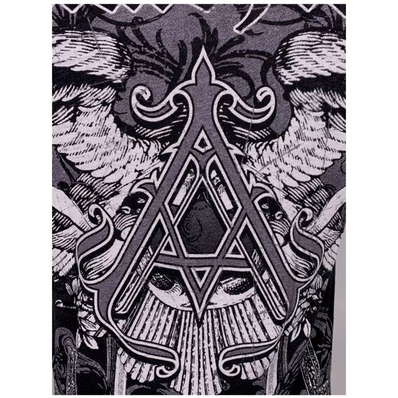 ARCHIAC BY AFFLICTION Men's T-Shirt S/S DAVENTRY - Picture 7 of 7